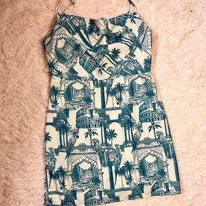 Summer Travel Sunkissed Beachy Coquette Dreamy Flirty Vacation Mini‎ Dress